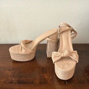 Brand new chunky platform Sandals